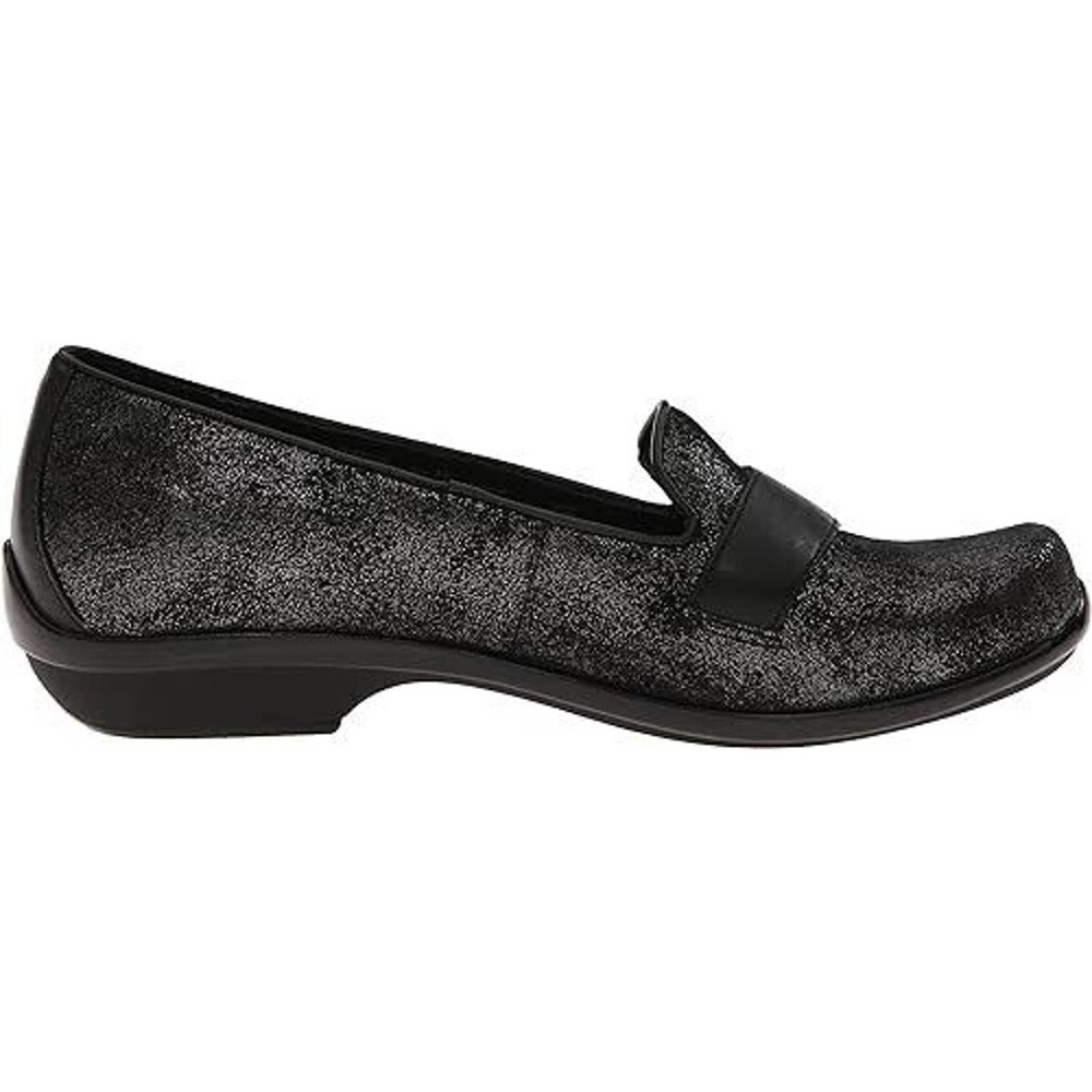 Dansko Women's Leather Slip-On Olena Flat‎ Comfortable Black Size 36